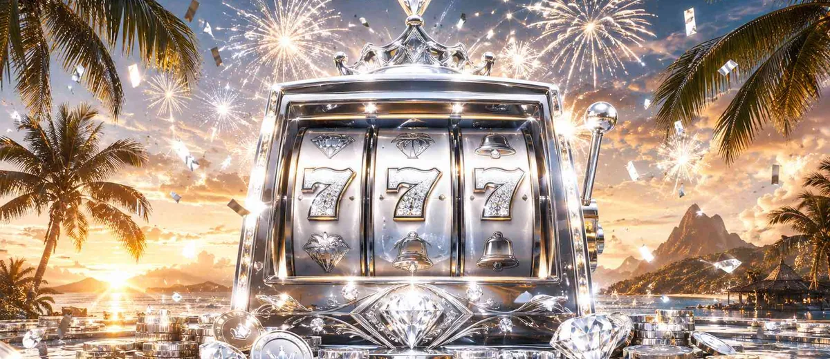 Ilustrasi vbt_hero_slot machine and jackpot win — panduan Slot Thailand Gampang Menang Vipbet88