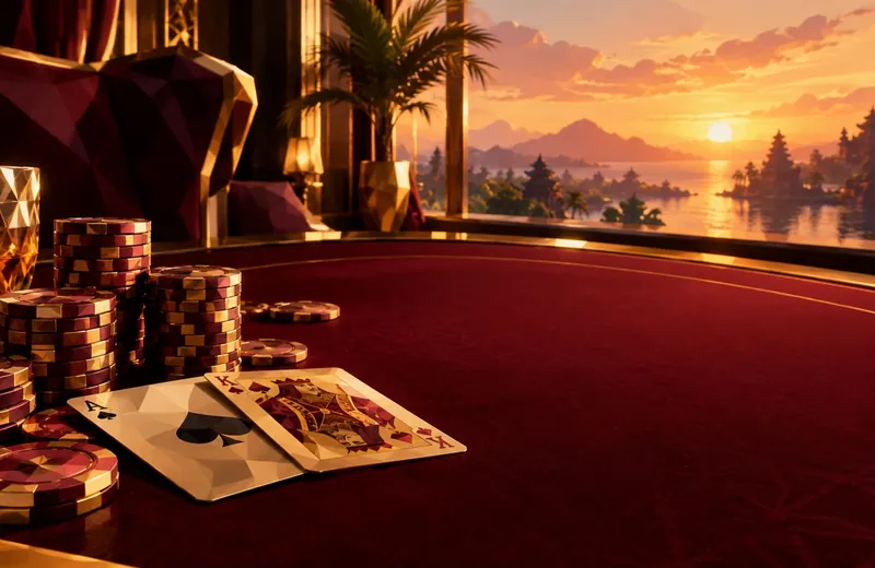 Vbt_img_poker game and casino chips dalam konteks Slot Internasional Vipbet88