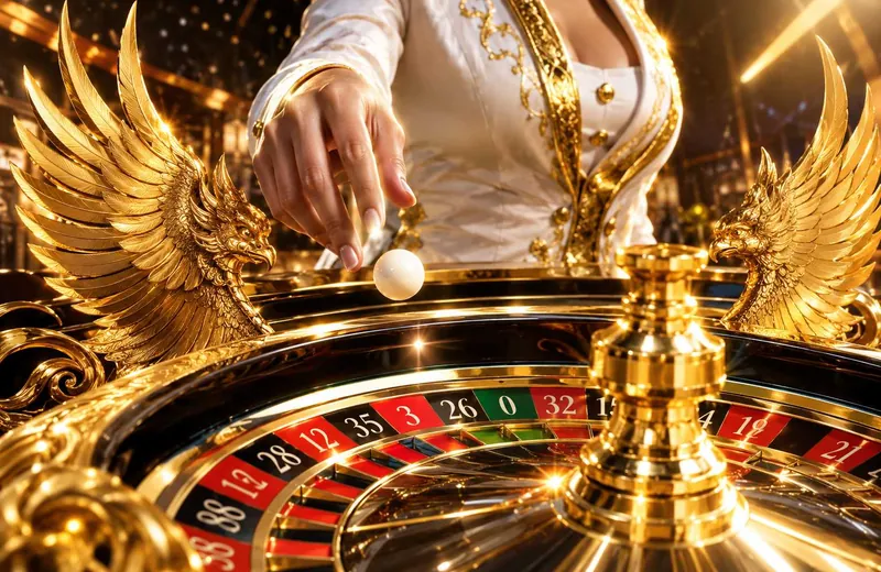 Vbt_img_roulette table and golden casino dalam konteks Slot Terlaris Vipbet88